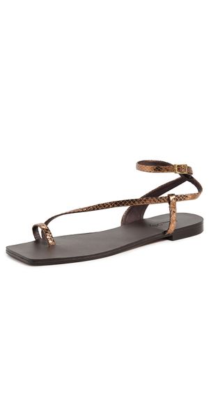 Johanna Ortiz Copper/Dark Chocolate Flamenco Echoes Sandals Copper/Dark Chocolate 38