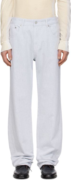 POST ARCHIVE FACTION (PAF) Blue 8.0 Right Jeans