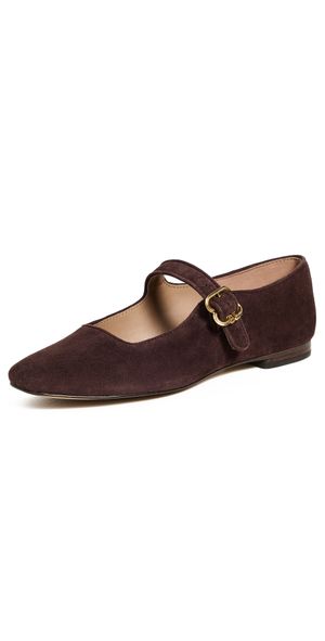 Sam Edelman Michaela Suede Flats Cafe Noir 6