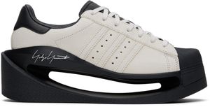 Y-3 Off-White & Black Gendo Superstar Sneakers