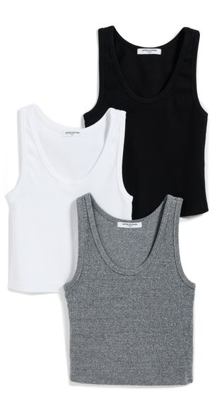 perfectwhitetee Blondie Tank 3 Pack Essential XS