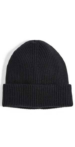 Our Legacy Knit Beanie Off Black Rustic Merino One Size