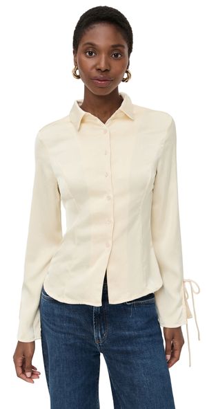 Lioness West End Girl Top Cream L