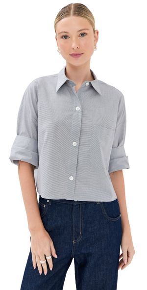 TWP Next Ex Shirt White/ Black XS/S