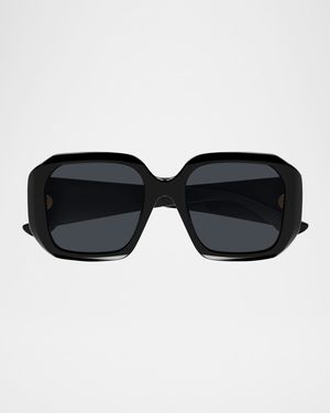Square Acetate Sunglasses