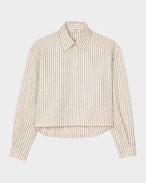 Stella Embellished Striped Shirt