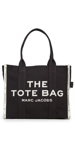 Marc Jacobs The Jacquard Large Tote Bag Black One Size