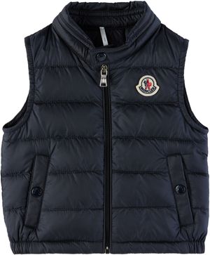 Moncler Enfant Baby Navy New Amaury Packable Down Vest