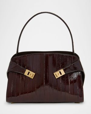 Hug Eel Leather Shoulder Bag