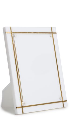 Tizo Design Lucite Frame 5x7 White One Size