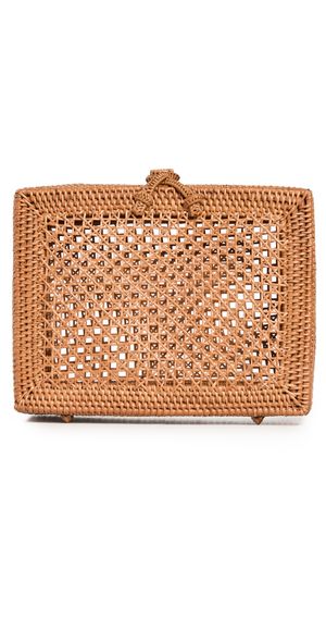 Bembien Flora Clutch Rattan One Size