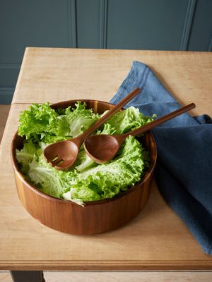 Cyrillus - Couverts à salade en bois d'acacia - Taille Unique - Marron