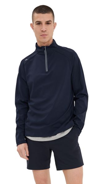 Rhone Rise Half Zip True Navy M