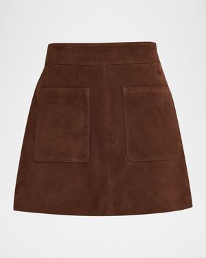 Fran Suede Mini Skirt
