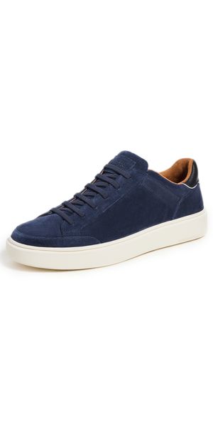 Allen Edmonds Oliver Suede Sneakers Navy 410 11
