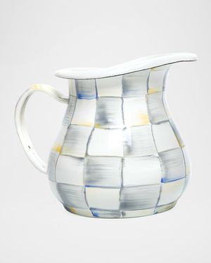 Sterling Check Creamer