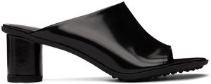 Bottega Veneta Black Atomic Mules