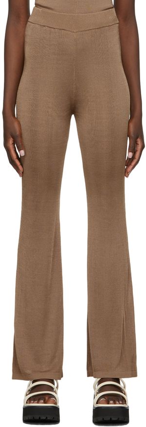 Staud Pantalon de survêtement Moonstone brun clair