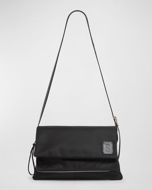 City Small Flap Nylon Shoulder Bag