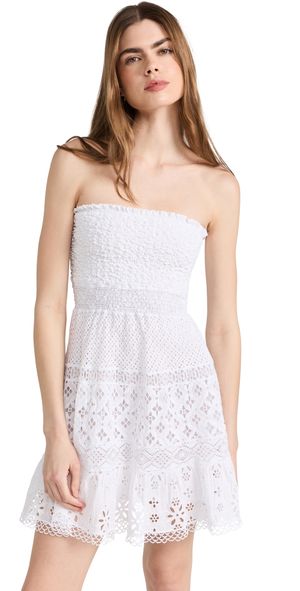 Temptation Positano Tektite Mini Dress White M