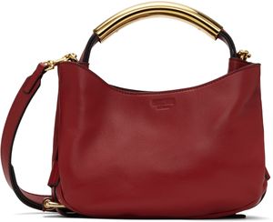 Moschino Red 'Moschino Handle Me' Small Bag