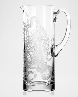 Lucy Sand-Etched Pitcher, 35 Oz.