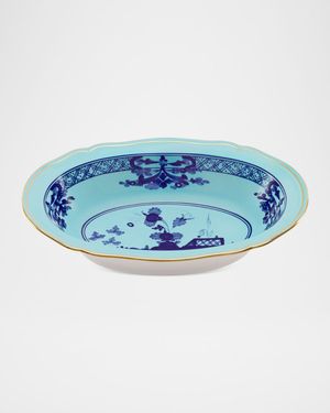 Oriente Italiano Iris Deep Oval Serving Bowl