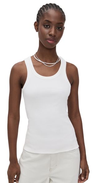 Jeanerica Tank White L