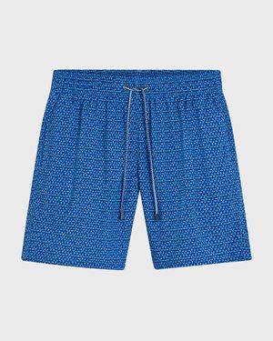 Men's Cosmo Abstract Swim Trunks