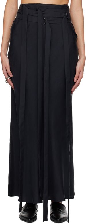 Ann Demeulemeester Black Nola Maxi Skirt