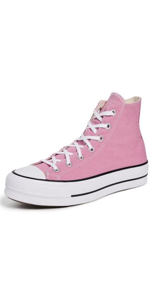 Converse Chuck Taylor All Star Lift Platform Sneakers Cliffside Rose/White/Black 6.5