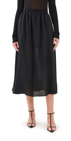ALIGNE Natalie Sheer Skirt Black 2
