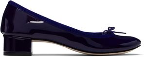 Repetto Chaussures à talon Camille bleu marine