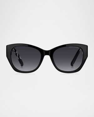 Acetate Rectangle Sunglasses