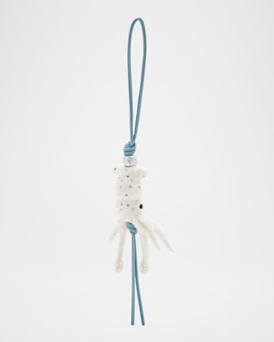 Squid Bag Charm in Wool Felt