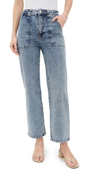 FRAME The Modern Pocket Wide Jeans Charge 23