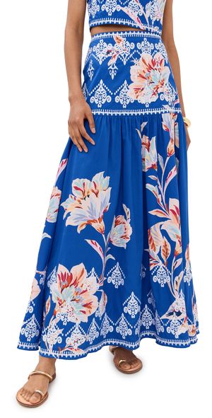 Figue Myra Skirt Fantasia Floral Lazurite Blue 10