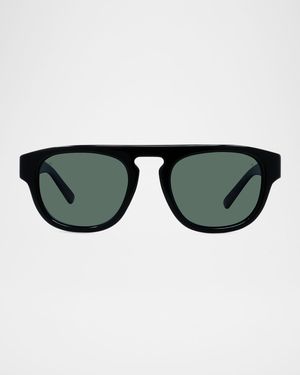Men's Belvedere 05 Acetate Square Sunglasses