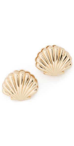 BaubleBar Sandy Earrings Gold One Size