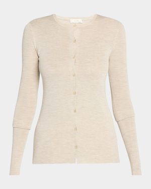 Josette Silk Knit Cardigan
