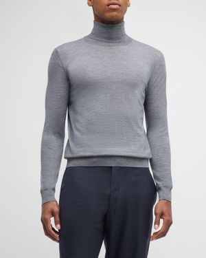 Men's Cashmere Turtleneck Sweater