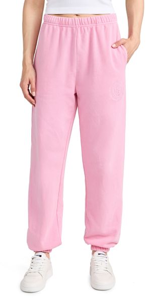 P. E NATION Alpha Track Pants Washed Prism Pink L