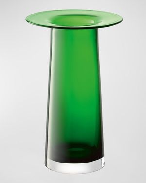 Victoria 14.25" Vase, Fern Green