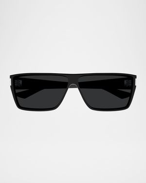 Men's SL 757M Acetate Rectangle Sunglasses