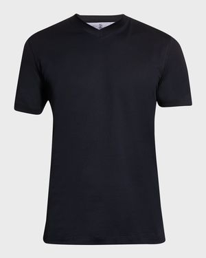 Men's Basic-Fit V-Neck T-Shirt