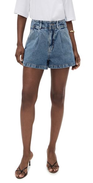 Apiece Apart Bari Jean Shorts Austin Wash 30