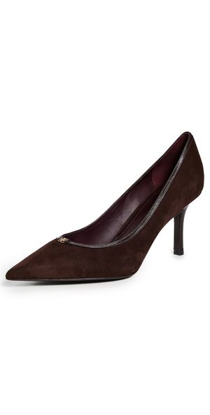 Tory Burch Double T Buckle Pump 80mm DARK COCOA / DARK COCOA 7
