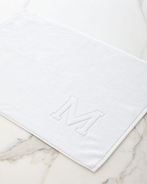 Auberge Monogrammed Tub Mat