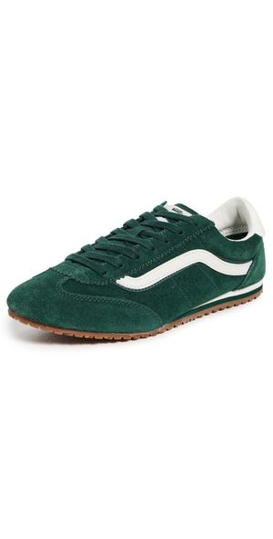 Vans Super Low Pro Sneakers Suede Emerald Green M 3.5/ W 5