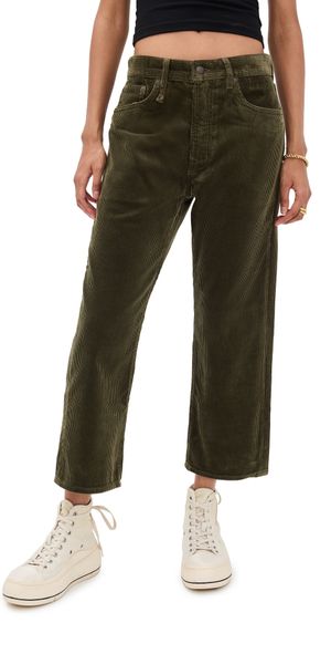 R13 X-BF Corduroy Jeans Heavy Olive Cord 28